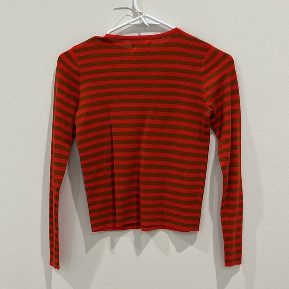 NWT Maan Wes Marine Striped Sweater - Size 10 - Picture 2 of 4
